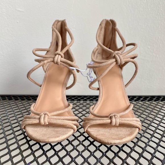 a new day Shoes - A New Day Strappy Heels Taupe Size 6